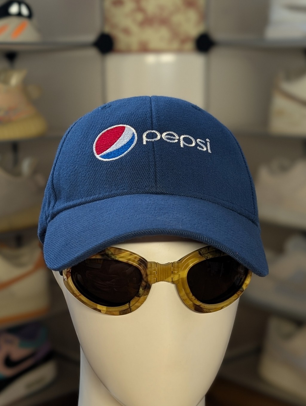 Pepsi Y2k Logo Baseball Hat (Os)